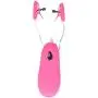 California Exotic Novelties Nipple Play Vibrating Heated Nipple Teasers, Pink