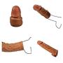 XQJYA 8695 Male Extension Extender Sleeve Girth Enhancer for Men Couples