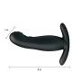 Perfect Finger Rechargeable Silicone Tickling Massager Plug Probe Toy Btime4043