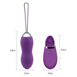 Kegel Balls for Tightening -Doctor Recommended Ben Wa Balls for Women Bladder Control & Pelvic Floor Kegel Exercises for Beginners - Kegel Weights, Purple,ALKAID …