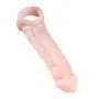 Penis Condom Extender with Cock Ring, James Love Soft Penis Enlarger Sleeve Sexual Delay Ejaculation Erection Enhancing Improve Endurance Bigger Harder Longer Stronger Penis Sex Toy for Men Penis Condom Extender with Cock Ring, James Love Soft Penis Enlarger Sleeve Sexual Delay Ejaculation Erection Enhancing Improve Endurance Bigger Harder Longer Stronger Penis Sex Toy for Men