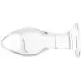 Hustler 4" Classic Glass Butt Plug Hustler 4" Classic Glass Butt Plug