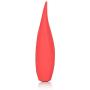 CalExotics Red Hot Spark - 10-Function Waterproof Vibrator – Rechargeable Silicone Compact Vibe – Adult Sex Massager for Couples - Red