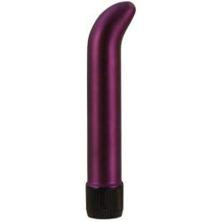 CalExotics Satin G Massager, Passion Purple, 8"