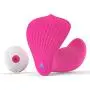 Silicone Wireless Massager with Remote Control, IP67 Waterproof,10-Speed and USB Charging (Red)