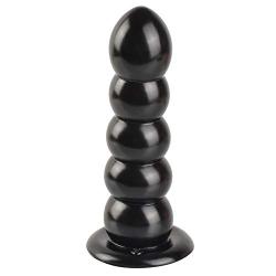 JDesto- Fun A-%nàl Toy Huge Beaded Pleasing Toy Dilatador Men and Women Beginners DEPUR (Color : Black)