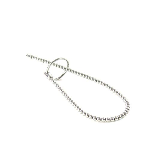 MXD 36cm Flexible Metal Mens Urethrǎl Catheter Catheter Super Long Pull Beads Alternative Toy Pěnis Plug T-Shirt