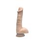 6Inch The Professor, Charles, Light Lifelike Soft Dildos Realistic Dong with Power Suction Cup for Beginners’ Hands-Free Play & strapon, Curved Shaft and Balls, Best Sexual Toy