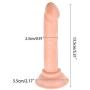 Realistic Dido Six Toy with Suction Cup G-S Amal Plug for Women Men Adult Six Toy