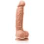 Colours Dual Density 5 inches Dildo Beige