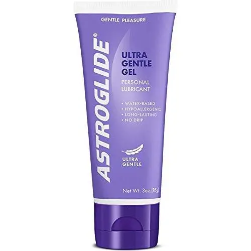 Astroglide Ultra Gentle Gel, Water Based Personal Lubricant, 3 oz. Astroglide Ultra Gentle Gel, Water Based Personal Lubricant, 3 oz.
