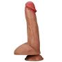 KXSDESNNG 8.6 Inch Realistic Díldɔ Massager Tool Massage Toys Waterproof Non-Toxic Family Personal Fitness Exercise Soft Material