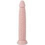 LoveX Robot 8.2 Inch Realistic Dildo Soft Dildo with Hands-Free Suction Cup Base, Flexible Dildo for Vaginal G-spot and Anal (Corn)
