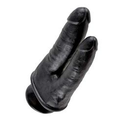 Pipedream King Cock Double Penetrator, Black