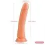 Uwhbbxkw 8 Inch Silicone Female Massage Toy Plug