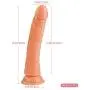 YOYOHOT 8 Inch Dilldo Suction Cup Female Masturlbation Realistic Pennis G-spotor Amal Plug Six Toys for Women Adult Gift YOYOHOT 8 Inch Dilldo Suction Cup Female Masturlbation Realistic Pennis G-spotor Amal Plug Six Toys for Women Adult Gift