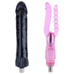 Big Black Dildo Attachment for Sex Machine Dildo Vibrator Female Masturbation Women Sex Machine Attachment