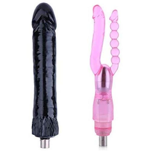 Big Black Dildo Attachment for Sex Machine Dildo Vibrator Female Masturbation Women Sex Machine Attachment