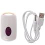 Wireless Remote Underwear Silicone Waterproof USB Rechargeable Invisible Wearable Vibrantor for Women Couples(Pink)