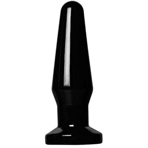 Frisky Black Anal Plug, Medium