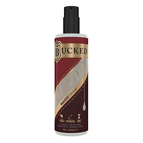 Bucked Phantom Cum Play by System JO | Hybrid Water and Silicone Based Formula | Fortified with Vitamin E & Aloe Vera | Mimics Real Cum (8oz)