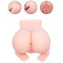 Miss. Sex Sex Virgin Pussy Sex Ass Masturbator for Male - 3D Realistic Butt Anal Vaginal Adult Sex Toys for Men Masturbation - Lifelike Sex Doll with 2 Hole (9 x 8 x 4 inches)