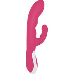 Evolved Novelties Adam and Eve Warming Rabbit G Vibrator, Pink