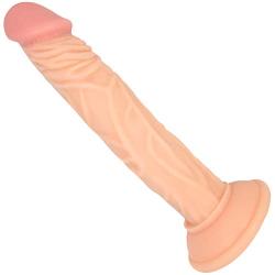 Realistic Suction Cup Dildo - Lifelike Feel and Texture - Vaginal and G Spot Stimulator Adult Sex Toy