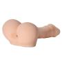 Mini Male Masturbator 3D Realistic Pussy Ass Sex Love Doll with Tight Anus, Adult Anal Sex Toys for Man Masturbation-9.5x4.4x2inch