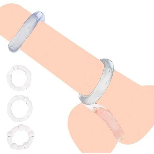 YOYOHOT 3pcs Clock Ring Eriection Prolong Six Pennis Enlarger Orgesm Enhancer YOYOHOT 3pcs Clock Ring Eriection Prolong Six Pennis Enlarger Orgesm Enhancer