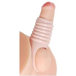 Size Matters Really Ample Ribbed Penis Enhancer