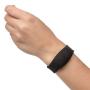 CalExotics Lock N Play Wristband Remote Panty Teaser- Waterproof Silicone Sex Toys for Couples - 12 Vibe Function Adult Remote Vibe Massager - Black, 1Count