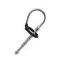 LLFX Male Pènis Urethrǎl Urethrǎl Tube Pull-Beads Metal Band 2 Silicone Ring Soft and Elastic Anti-Off Backpack