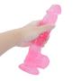 MXJYB Monster Massager Silicone Soft -Ďîldɔ, Realistic Texture and Real Touch Toys Beginners-wpwpwpwp 9.25 MXJYB (Color : Pink)