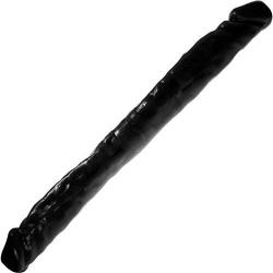 Abs Holdings Kinx Eighteen Double Ended Dildo, Black, 18 Inch