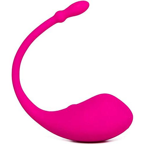 LOVENSE Lush Bullet Vibrator, Strong & Quiet Stimulator with Long Distance Bluetooth Remote Control, Customizable Vibrations, Partner & App Control