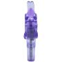 Pocket Rocket Vibrator - Removable Rabbit Tickler Sleeve - Powerful Clit Vibrations for Intense Orgasms