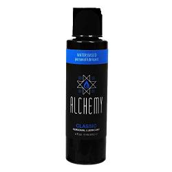 Alchemy Classic Water Based Personal Lubricant - 100% Discreet Packaging, 4oz Bottle