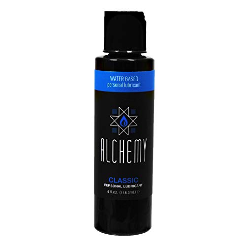 Alchemy Classic Water Based Personal Lubricant - 100% Discreet Packaging, 4oz Bottle Alchemy Classic Water Based Personal Lubricant - 100% Discreet Packaging, 4oz Bottle