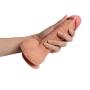 7.78 Inch for Women Beginners Realistic Size Flexible Dīldɔ with Powerful Suction Cup