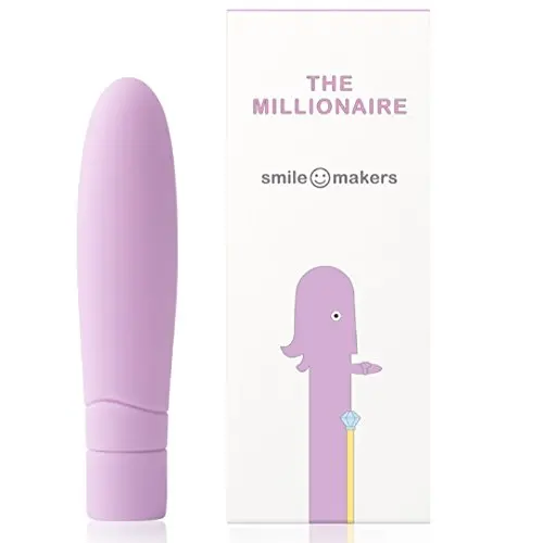 Smile Makers THE MILLIONAIRE Vibrator – External Stimulation Adult Toy for Women Masturbation or Couples Sex – Waterproof, Discreet Massager For Sexual Pleasure Smile Makers THE MILLIONAIRE Vibrator – External Stimulation Adult Toy for Women Masturbation or Couples Sex – Waterproof, Discreet Massager For Sexual Pleasure