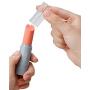 iroha Stick Womens Waterproof Battery Operated Portable Pleasure Massage Vibrator, HMS-01