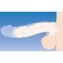 Size Matters 2 Inch Clear Extender Sleeve, 9"