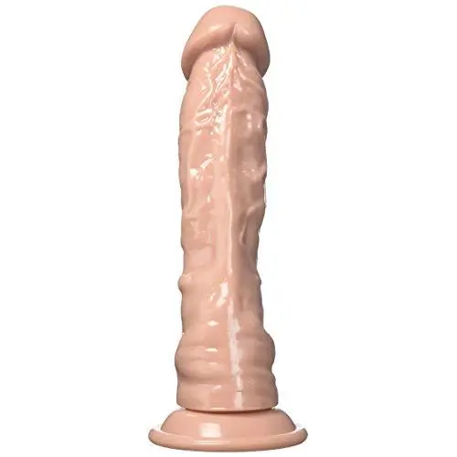 NS Novelties Elements, 7" Dildo, White