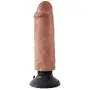 Pipedream Products King Vibrating Cock, Tan, 6 Inch