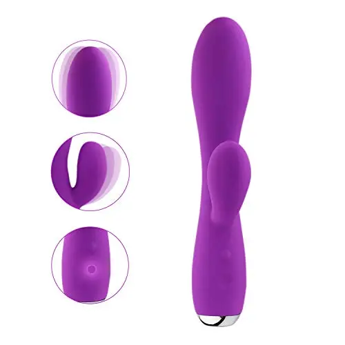 Portable 10-Speed Vibrating Silicone Waterproof Ví-Bra-tór Dual Vibration Home Personal Fitness Massage (Color : Purple) Portable 10-Speed Vibrating Silicone Waterproof Ví-Bra-tór Dual Vibration Home Personal Fitness Massage (Color : Purple)