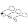 1SET Portable Stainless Steel Solid Metal Hook Delay RinDual-use Plug