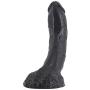 XAYPD Ultra-Realistic Large Waterproof Suction Cup Ladies Massage (Color : Black)