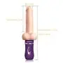Multispeed Double Vibrantor Heating Dillo Th-Rusting Ro-tating Massager USB Rechargeable Toy Multispeed Double Vibrantor Heating Dillo Th-Rusting Ro-tating Massager USB Rechargeable Toy