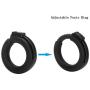 Taroi Adjustable C??k Ring Pênis Rings Delay éjacul-ation Silicone Adult Sêxy Products Toys for Men Sêxy Shop White/Black